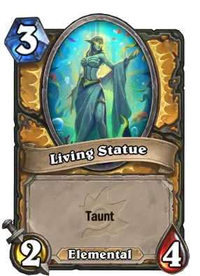 Living Statue Card Image