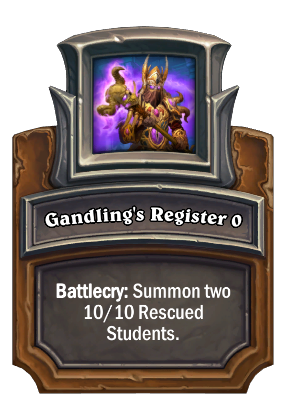 Gandling's Register {0} Card Image