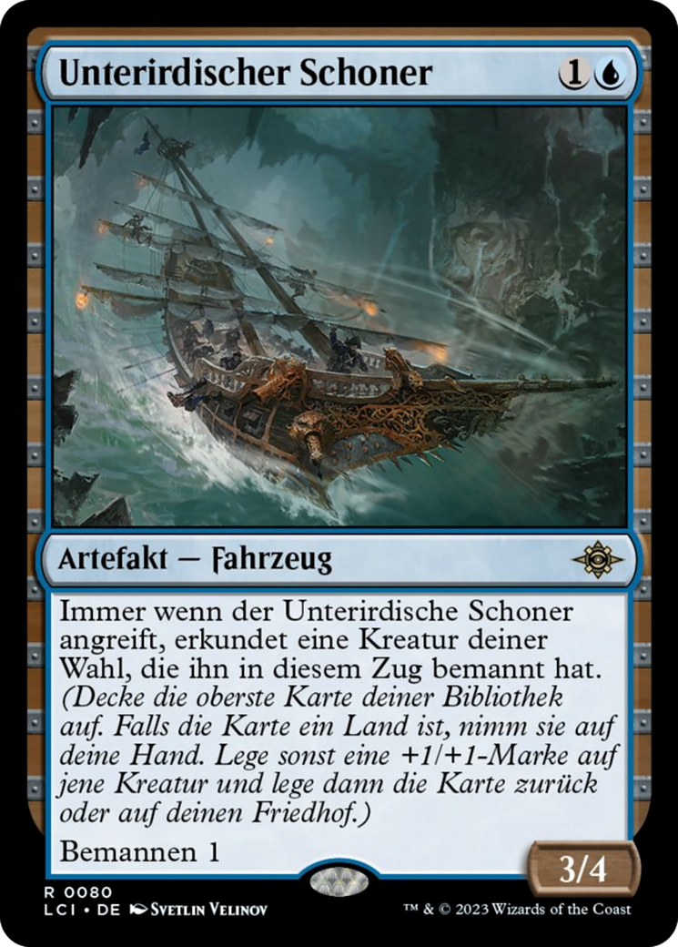 Subterranean Schooner Card Image