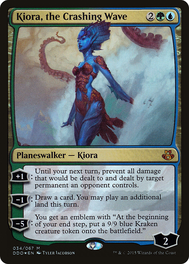 Kiora, the Crashing Wave Card Image