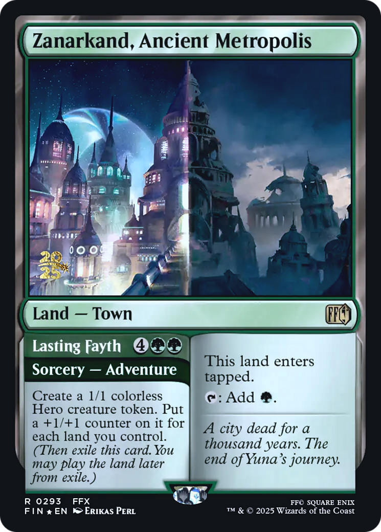 Zanarkand, Ancient Metropolis // Lasting Fayth Card Image