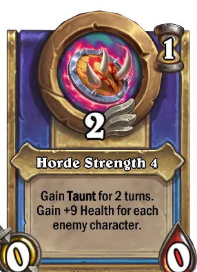 Horde Strength 4 Card Image