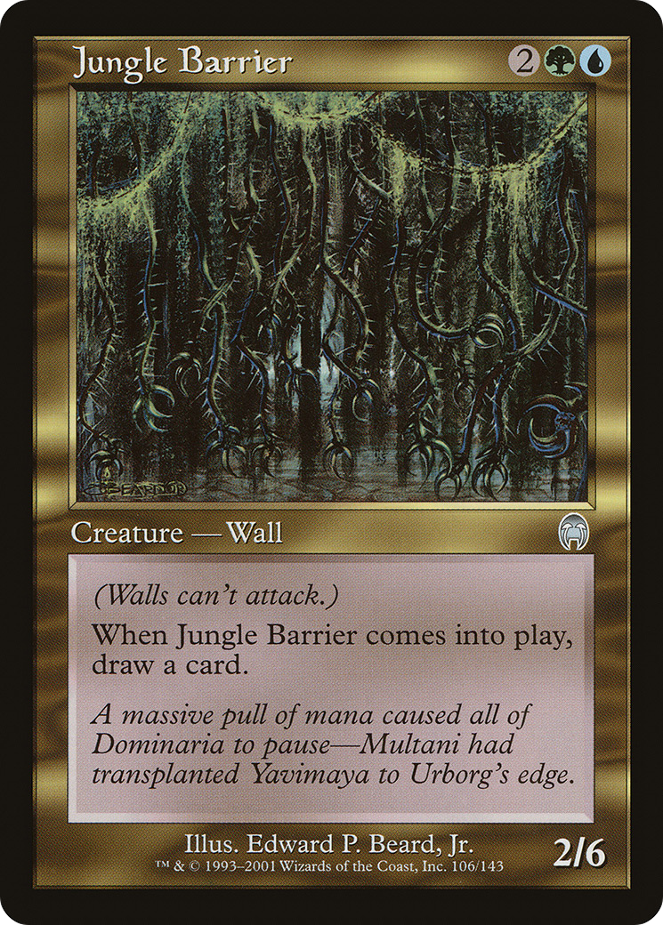 Jungle Barrier Card Image