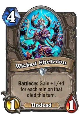 Wicked Skeleton Card Image