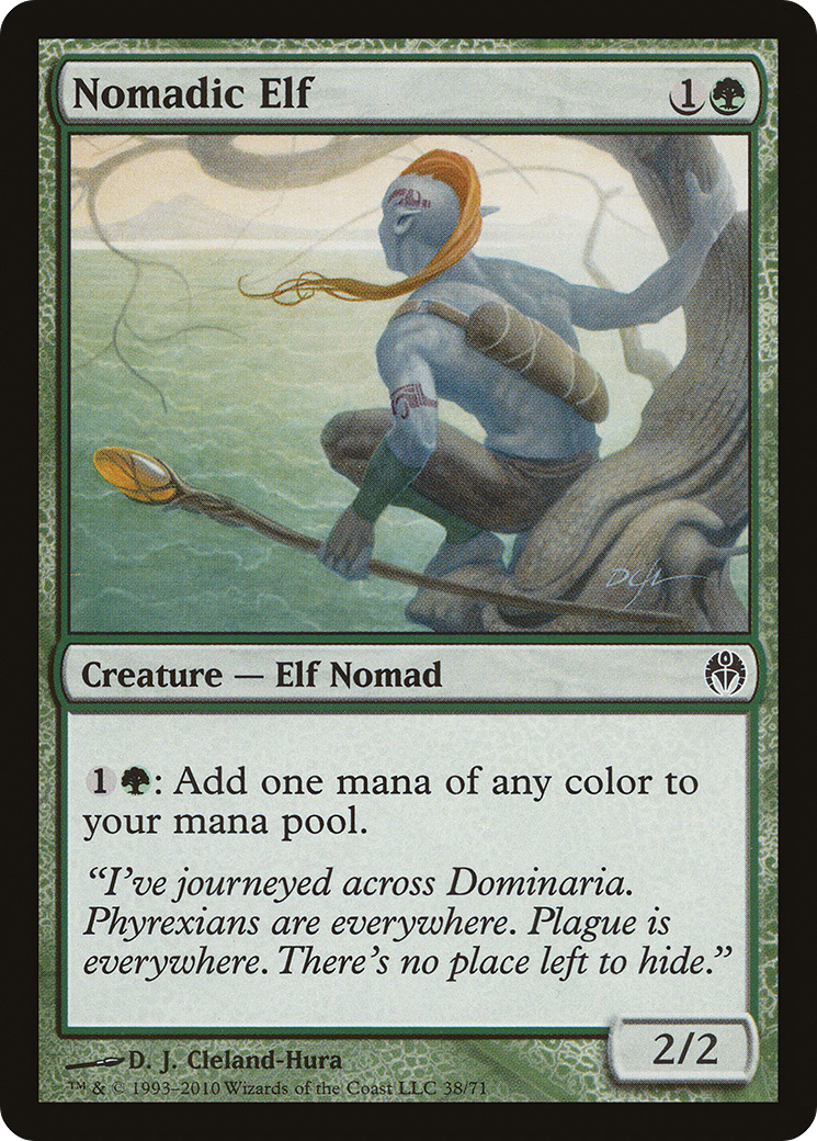 Nomadic Elf Card Image