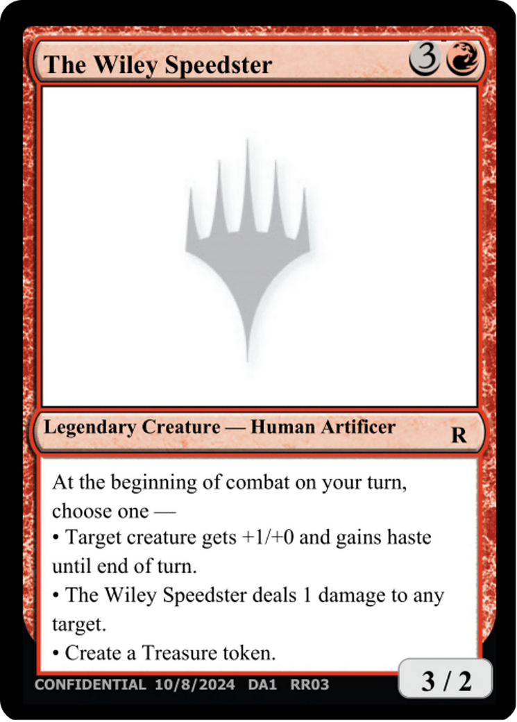 The Wiley Speedster Card Image