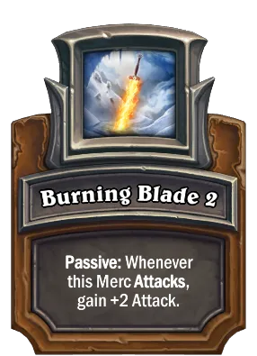 Burning Blade 2 Card Image