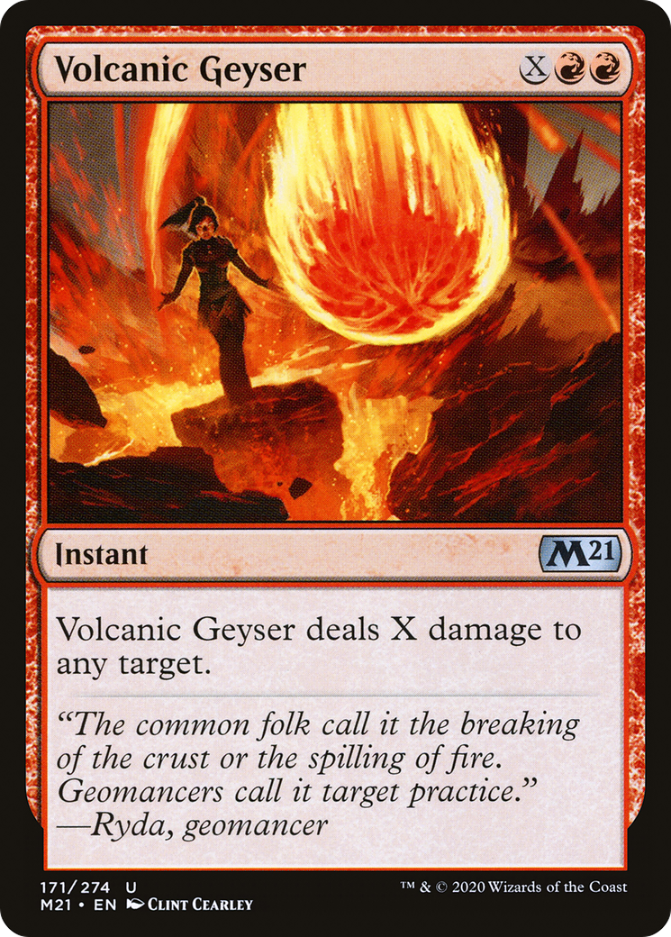 Volcanic Geyser Card Image