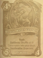 Dirdra, Rebel Captain Card Image