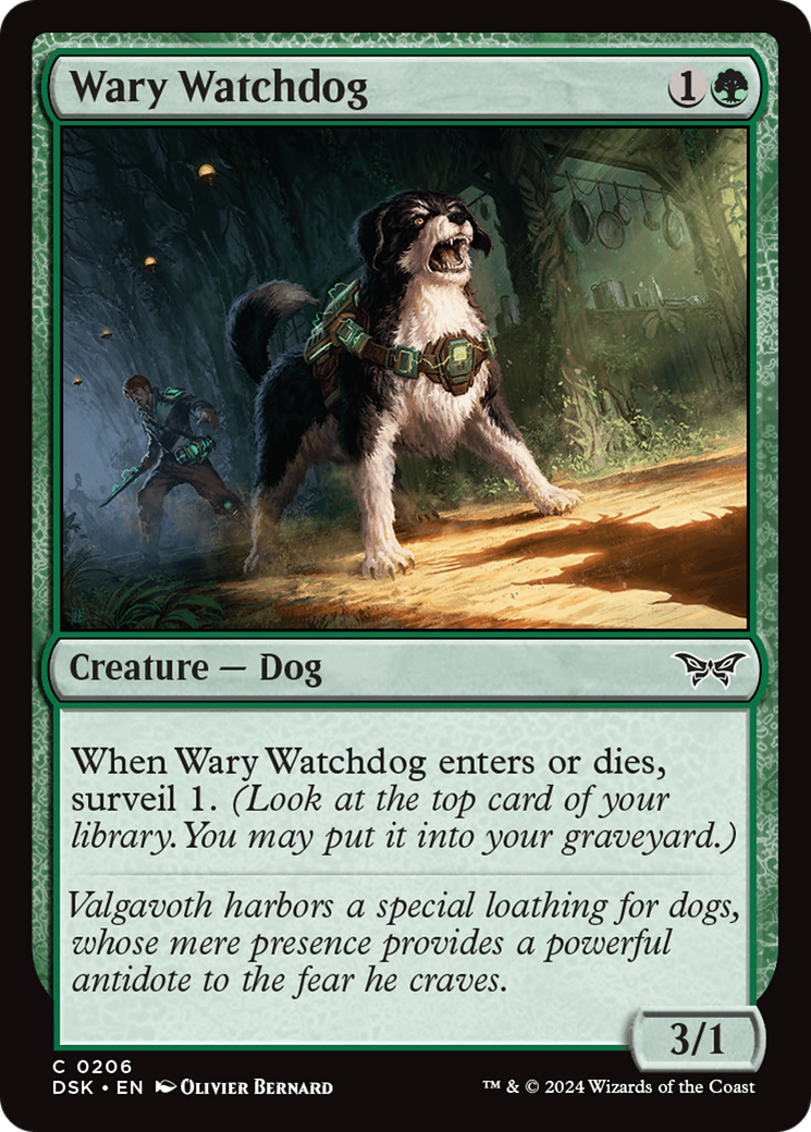Wary Watchdog Card Image