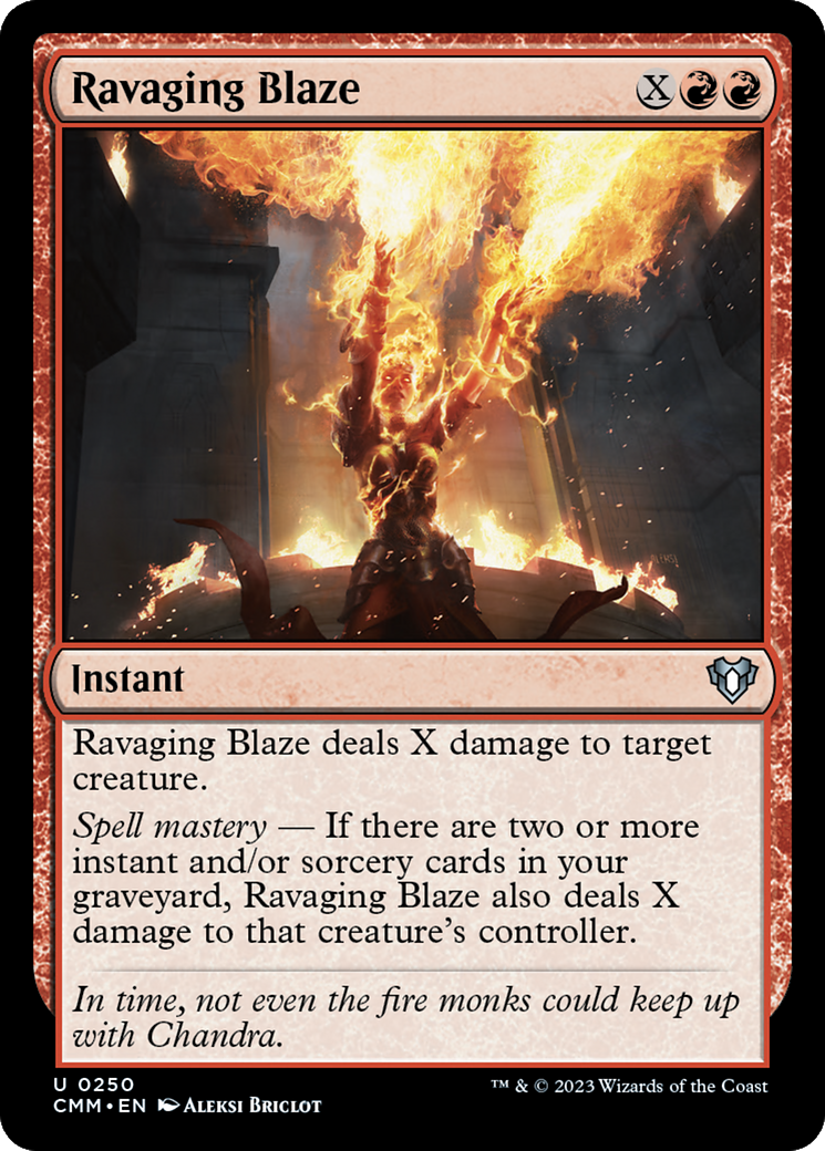 Ravaging Blaze Card Image
