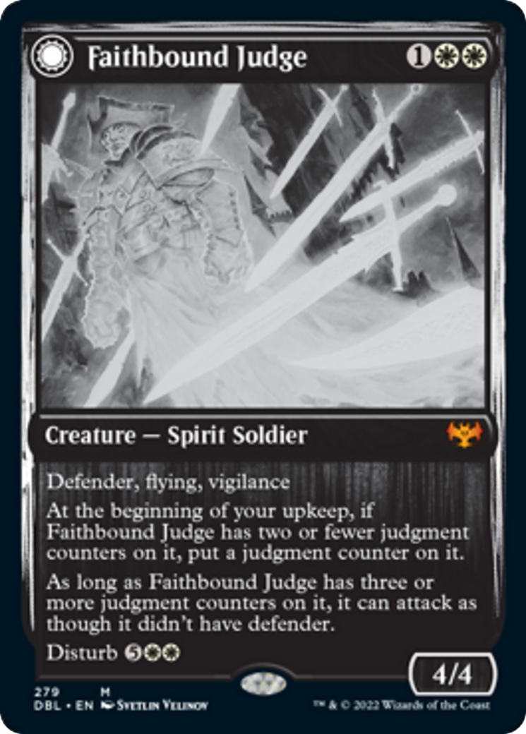 Faithbound Judge // Sinner's Judgment Card Image