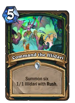 Command the Illidari Card Image
