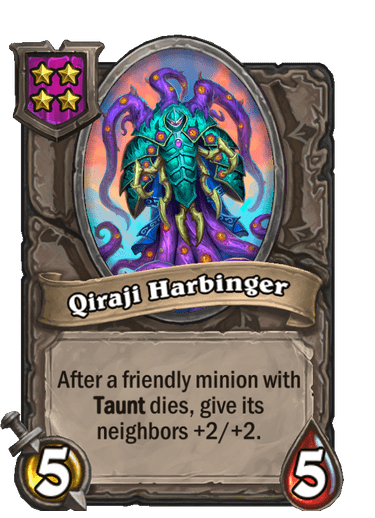 Qiraji Harbinger Card Image