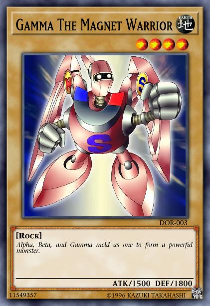 Gamma the Magnet Warrior Card Image