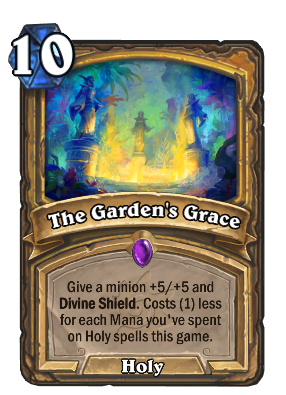 The Garden's Grace Card Image