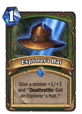 Explorer's Hat Card Image