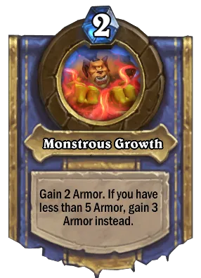 Monstrous Growth Card Image