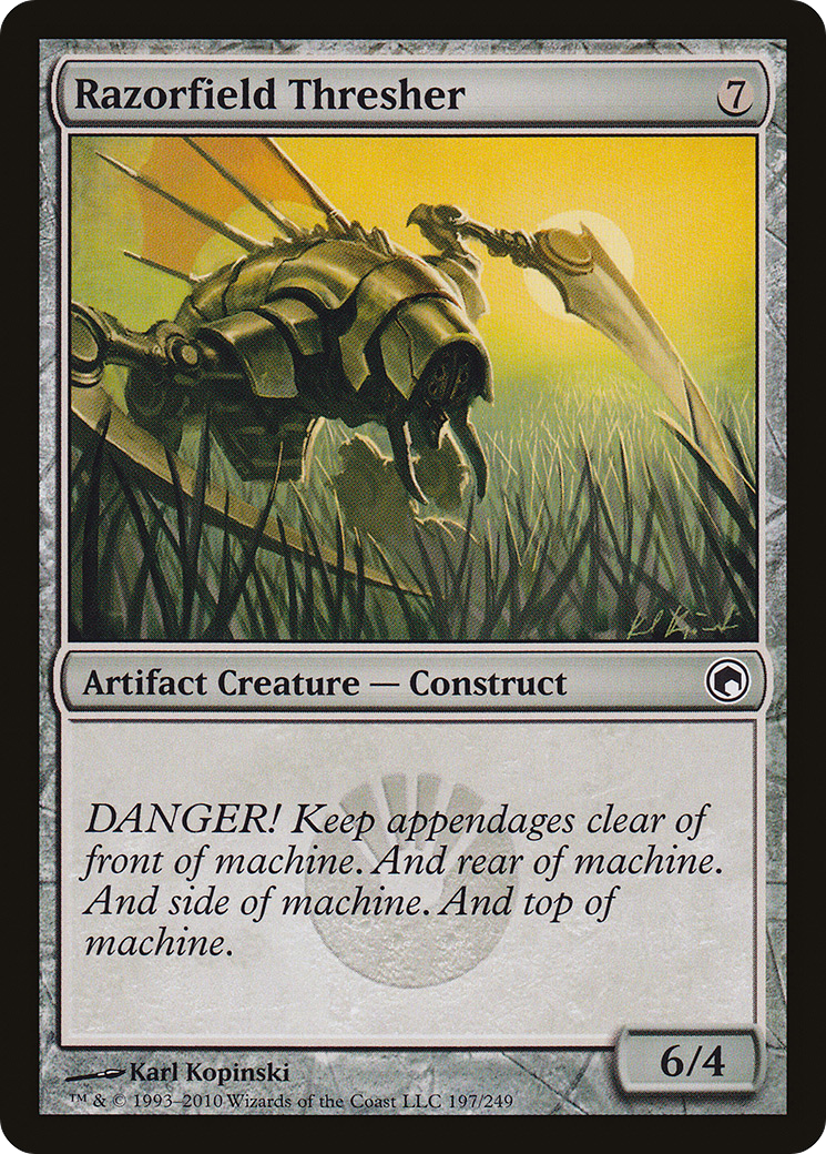 Razorfield Thresher Card Image