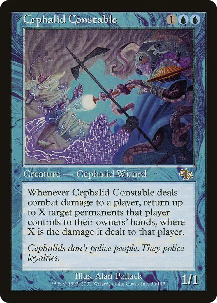 Cephalid Constable Card Image