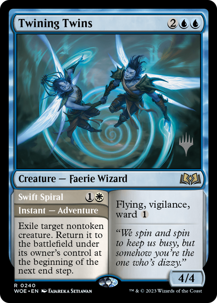 Twining Twins // Swift Spiral Card Image