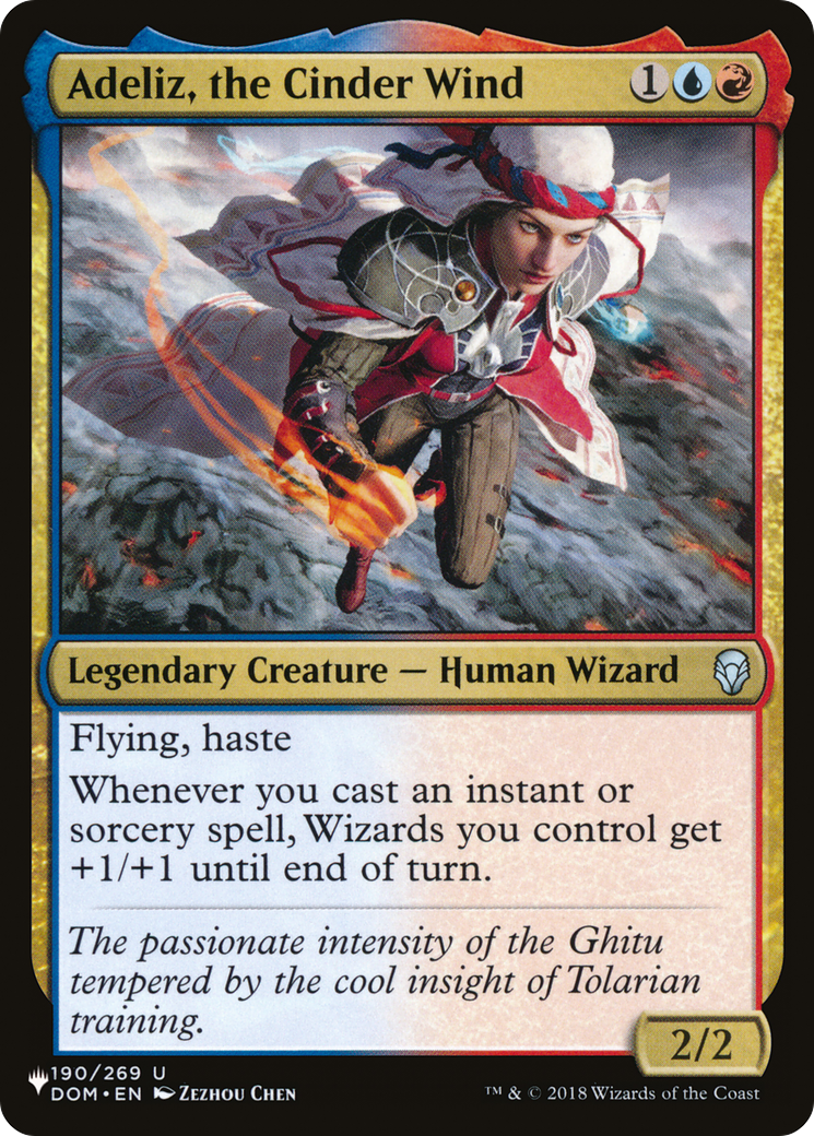 Adeliz, the Cinder Wind Card Image