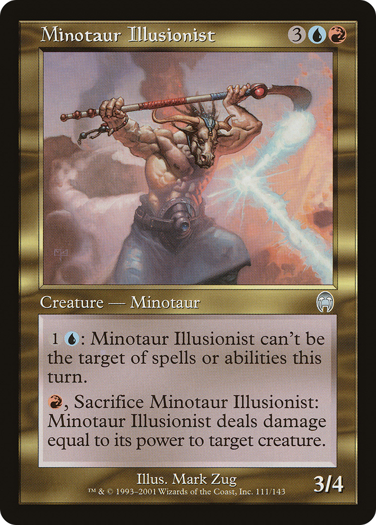 Minotaur Illusionist Card Image