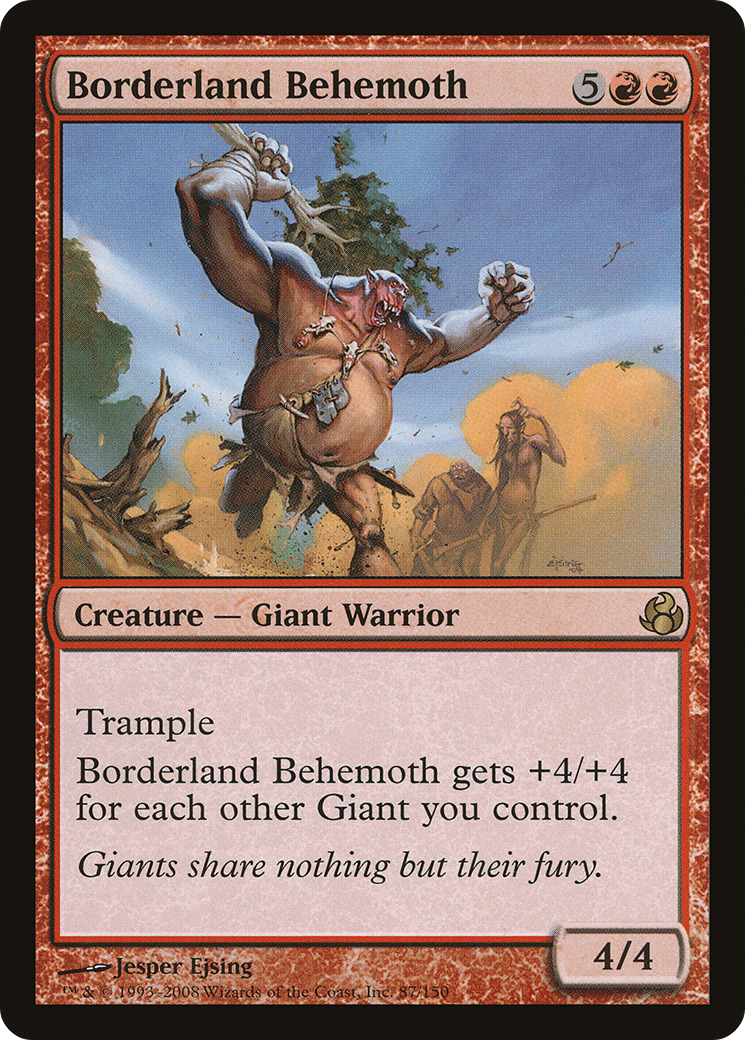 Borderland Behemoth Card Image