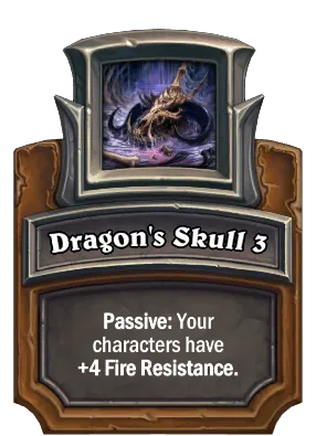 Dragon's Skull 3 Card Image