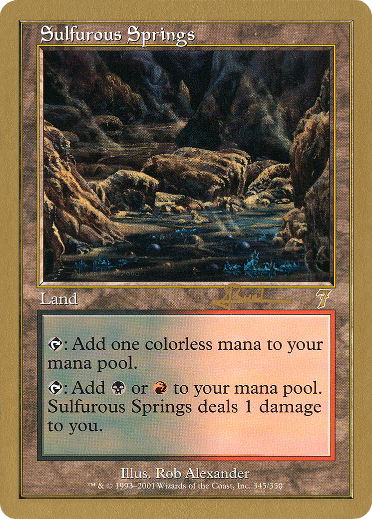 Sulfurous Springs Card Image