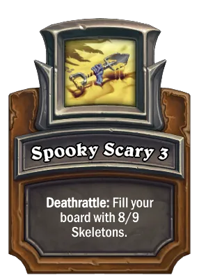 Spooky Scary 3 Card Image