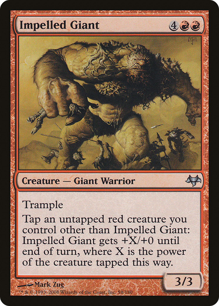 Impelled Giant Card Image