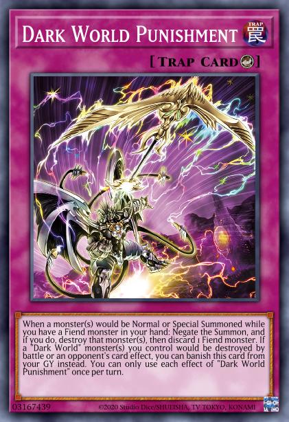 Dark World Punishment Card Image