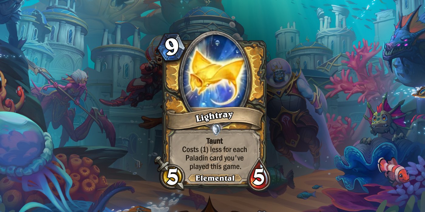 Three New Paladin Cards Revealed For Hearthstone's Throne of the Tides Mini-Set