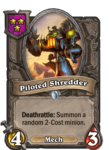 Piloted Shredder Card Image