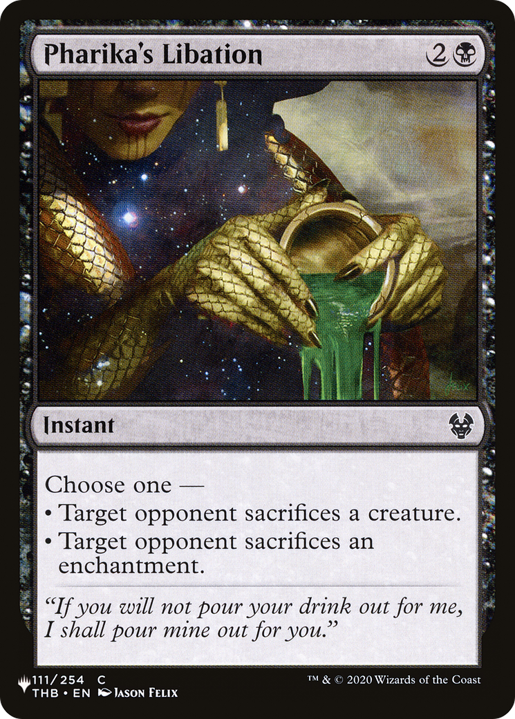 Pharika's Libation Card Image