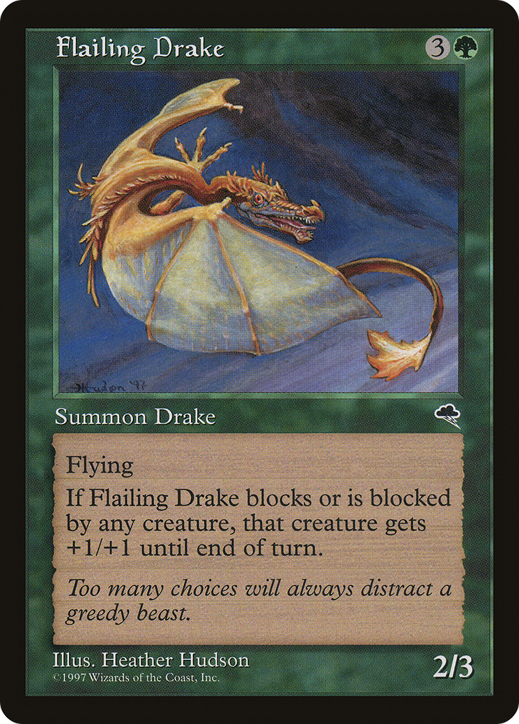 Flailing Drake Card Image