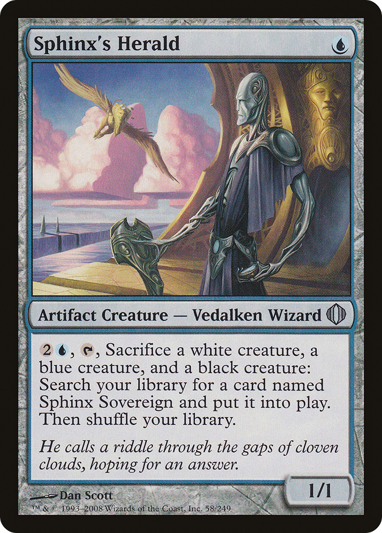 Sphinx's Herald Card Image