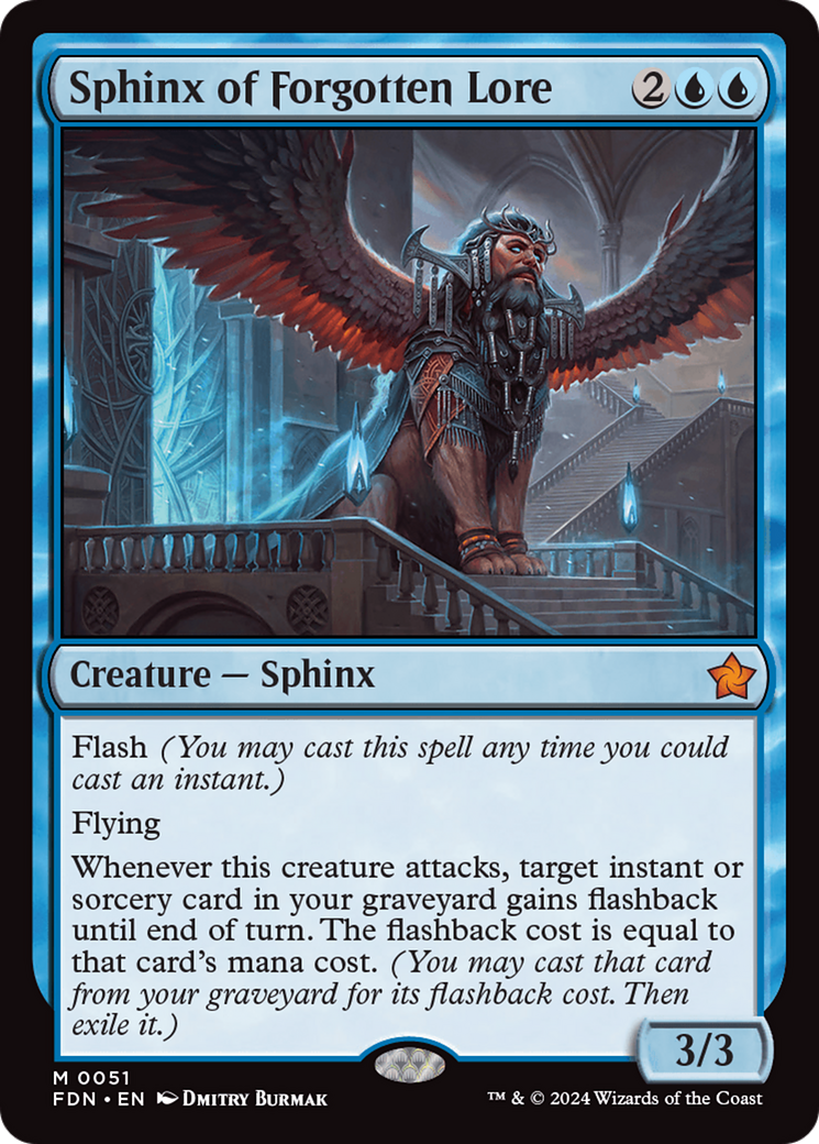 Sphinx of Forgotten Lore Card Image