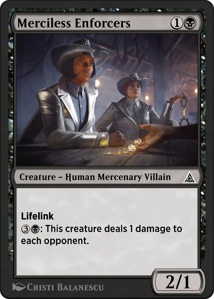 Merciless Enforcers Card Image