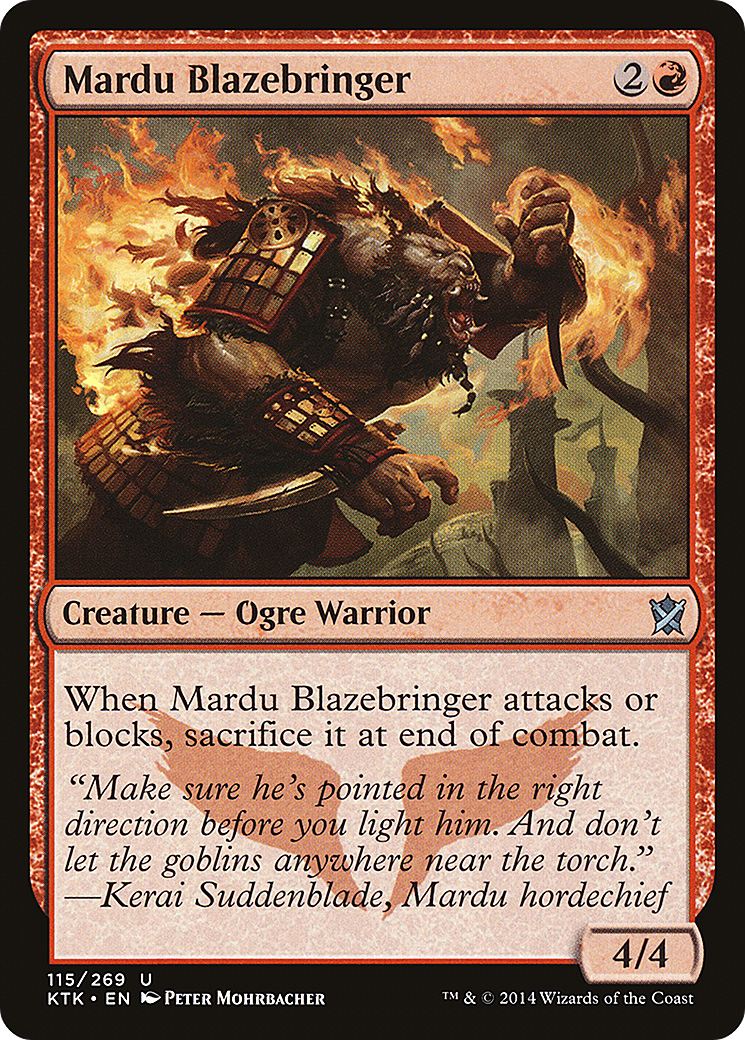 Mardu Blazebringer Card Image