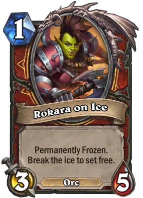 Rokara on Ice Card Image