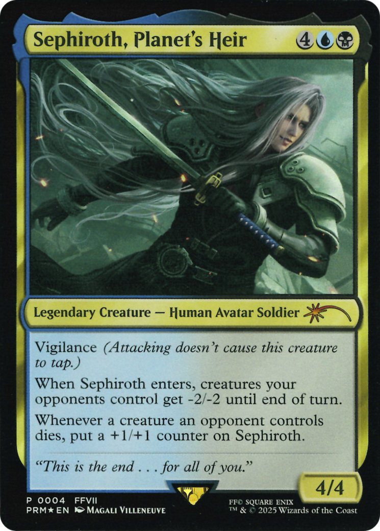 Sephiroth, Planet's Heir Card Image