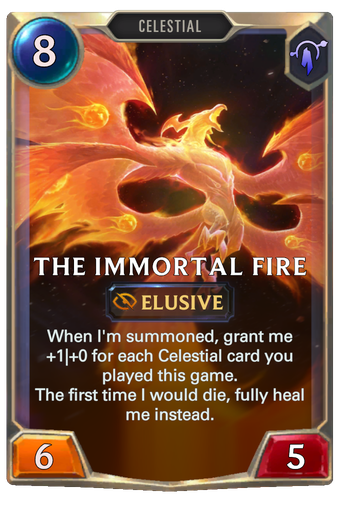 The Immortal Fire Card Image