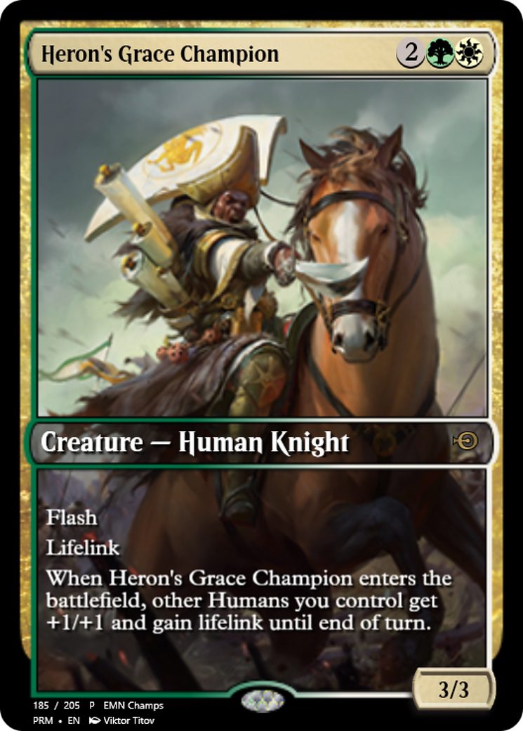 Heron's Grace Champion Card Image