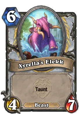 Xyrella's Elekk Card Image