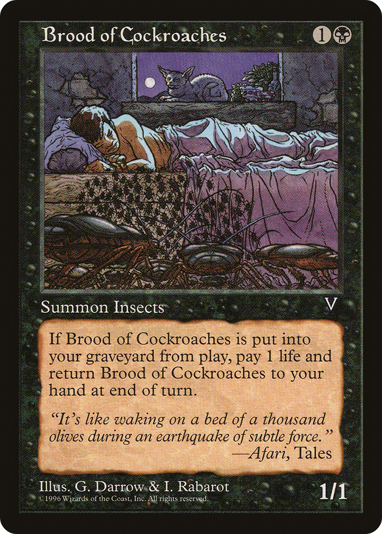 Brood of Cockroaches Card Image