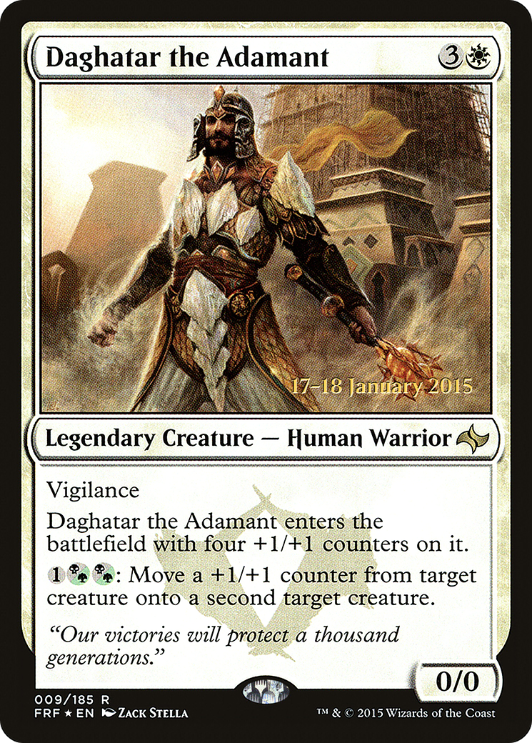 Daghatar the Adamant Card Image