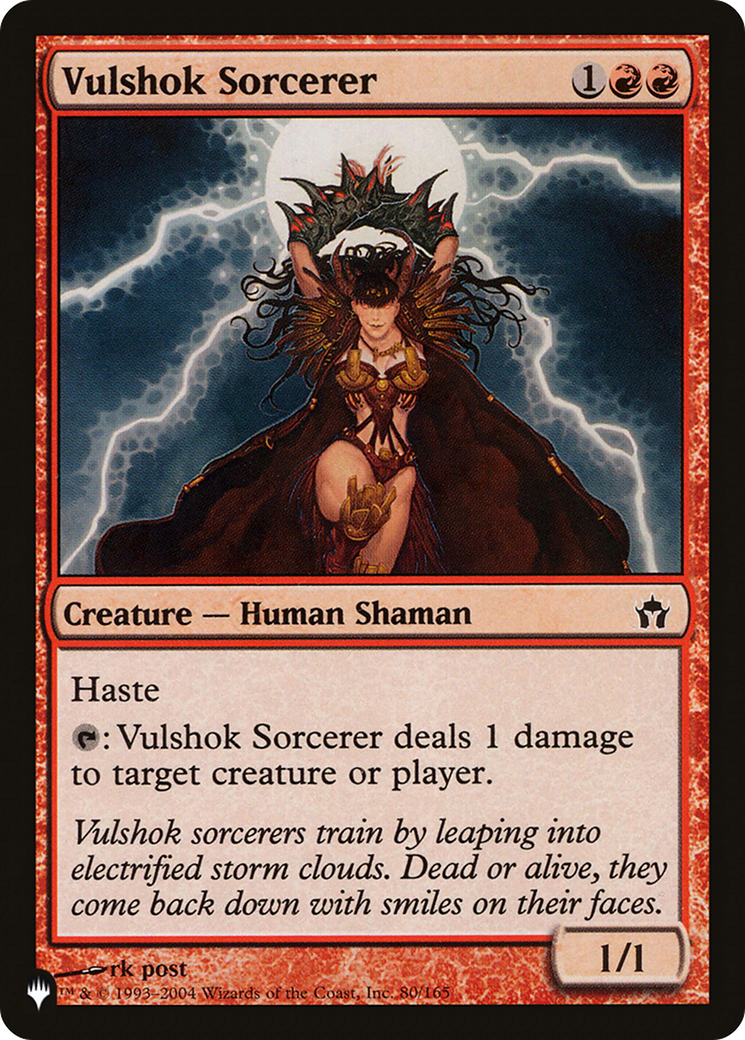 Vulshok Sorcerer Card Image