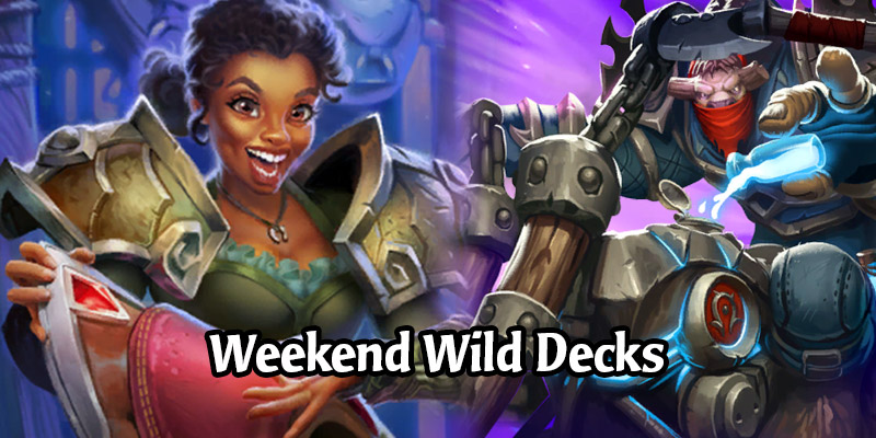 Weekend Wild Hearthstone Decks - Lackey Warlock, OTK Mage, Infinite Armor Shaman, & More